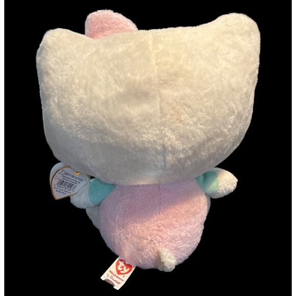 Ty Beanie Baby Pluffies Hello Kitty Plush 8" Sanrio 2011 - Picture 3 of 5
